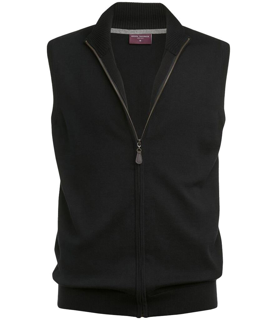 Lincoln Knitted Zip Gilet