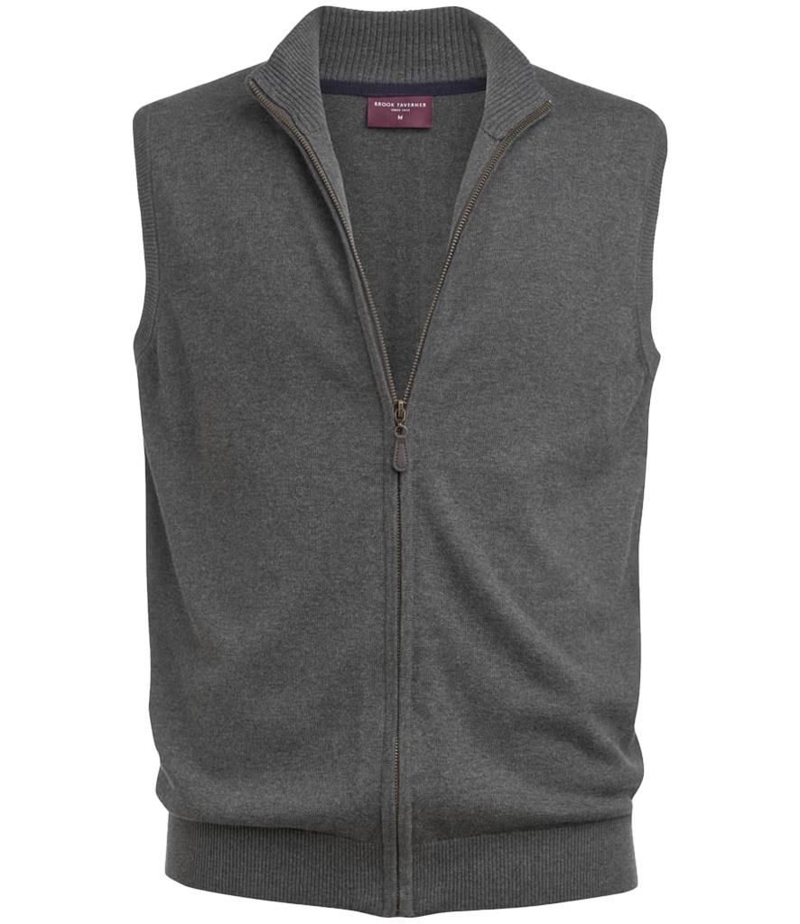 Lincoln Knitted Zip Gilet