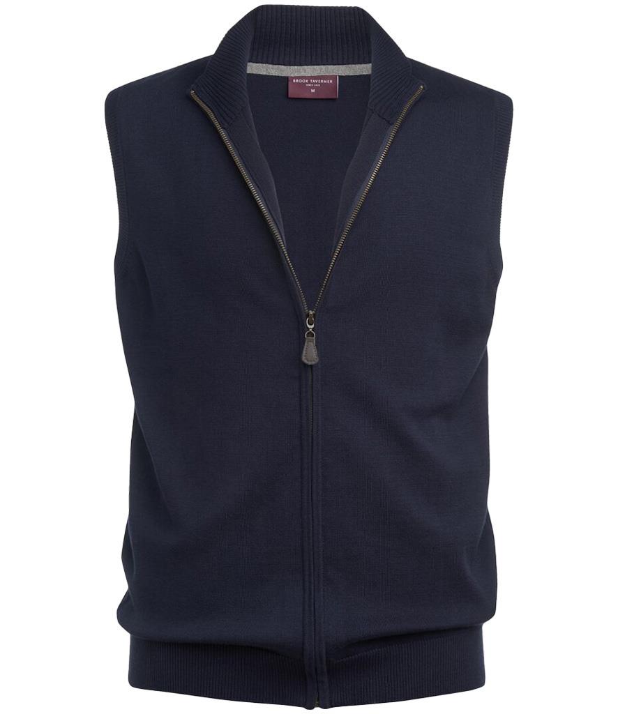 Lincoln Knitted Zip Gilet