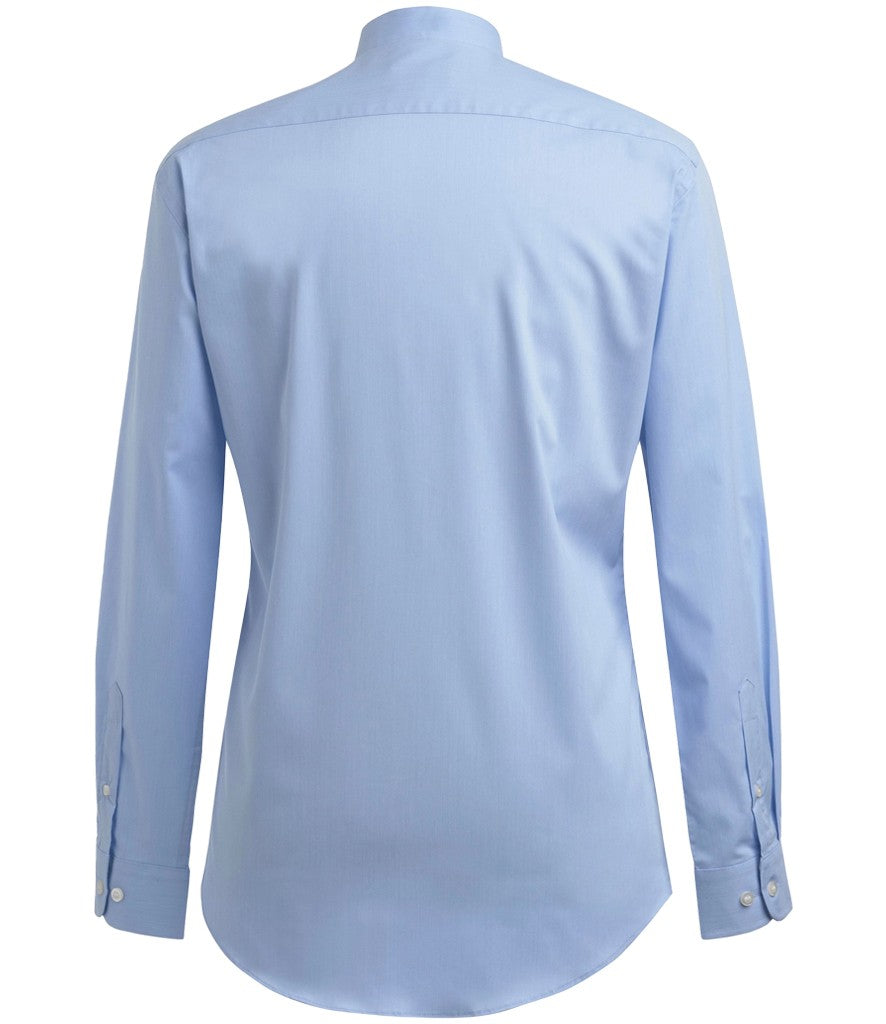 Volterra Long Sleeve Grandad Collar Shirt