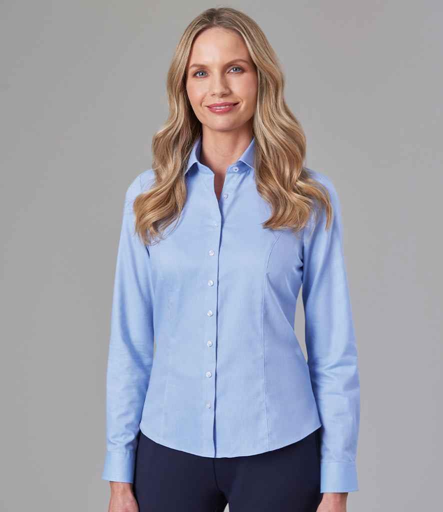Ladies Aspen Long Sleeve Oxford Shirt