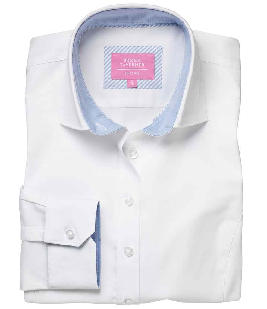 Ladies Mirabel Long Sleeve Stretch Oxford Shirt