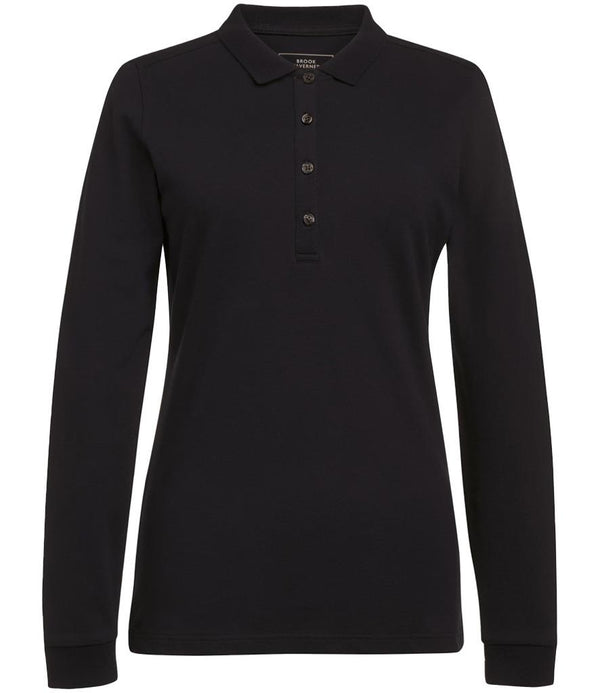 Ladies Anna Long Sleeve Polo Shirt