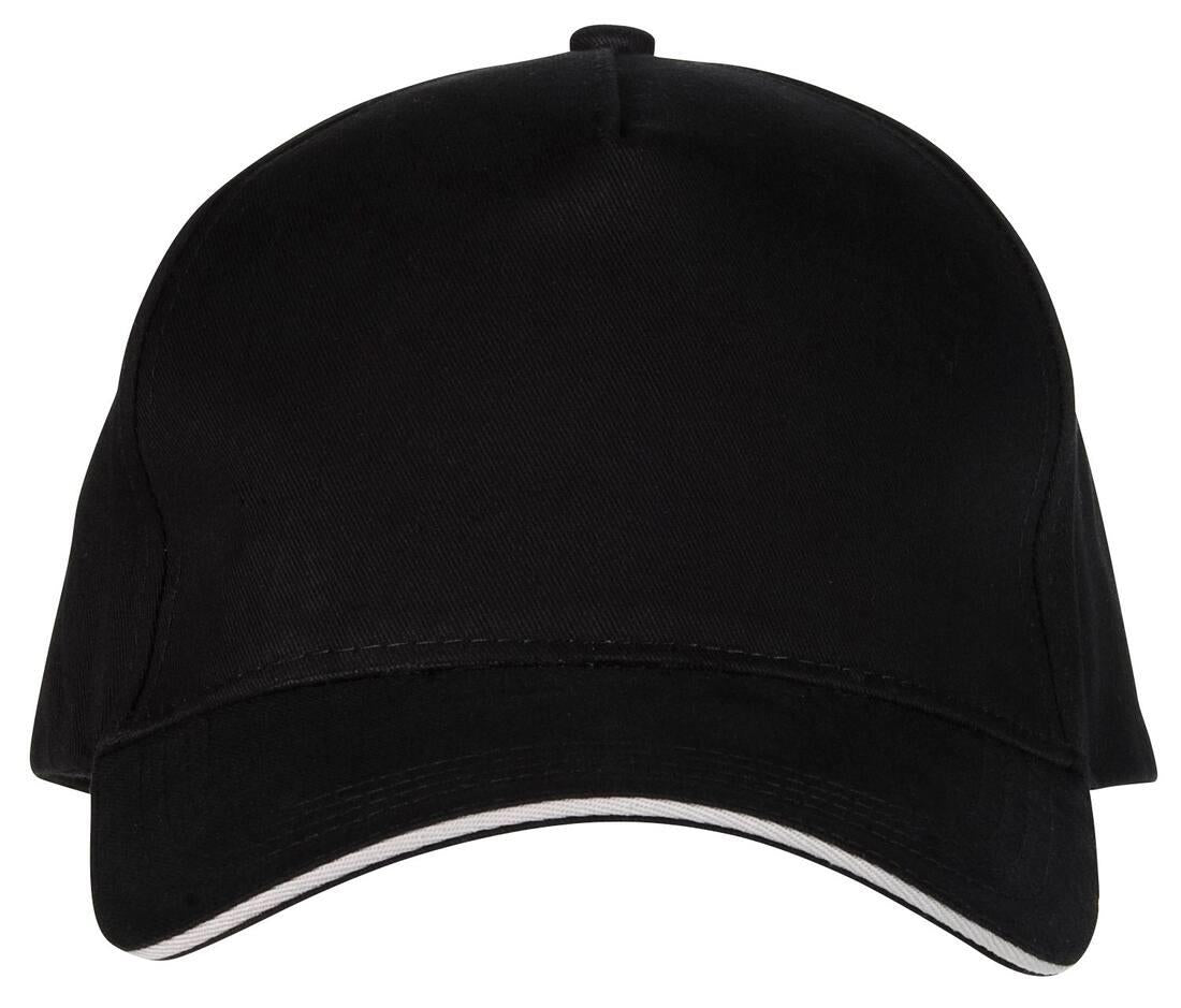 Black&Match 5 Panel Cap