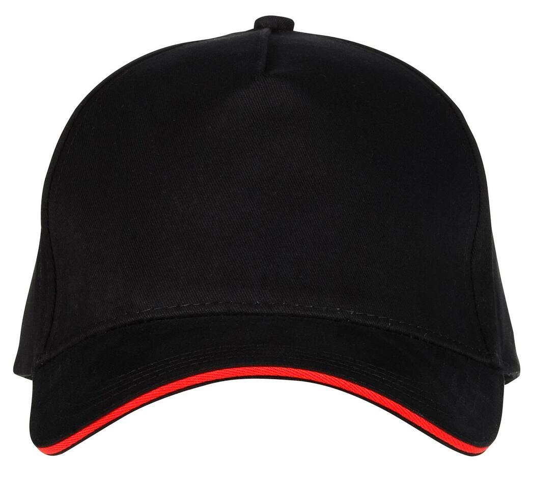 Black&Match 5 Panel Cap