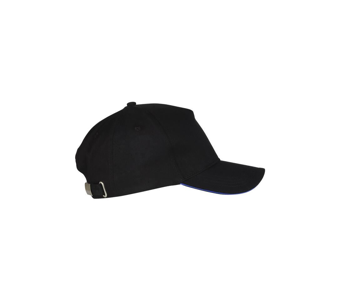 Black&Match 5 Panel Cap