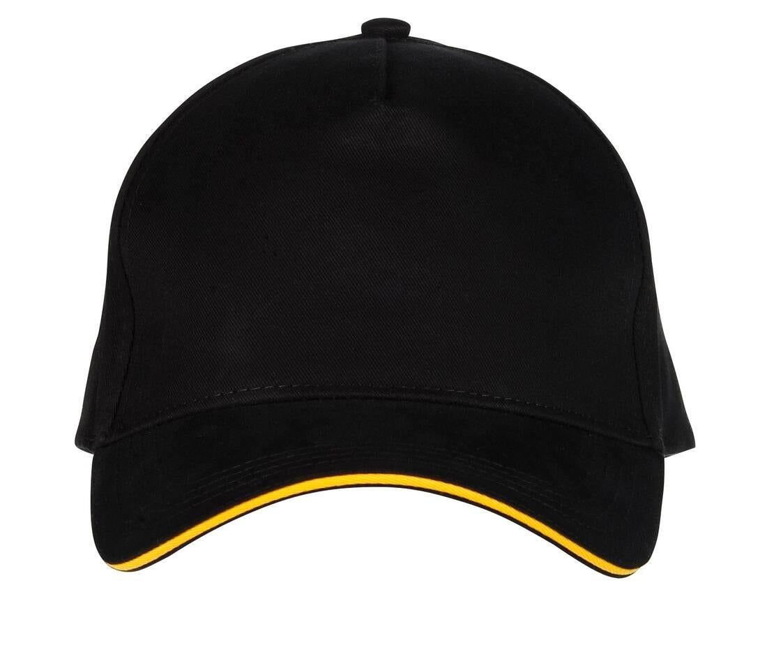 Black&Match 5 Panel Cap