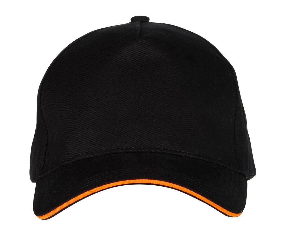 Black&Match 5 Panel Cap