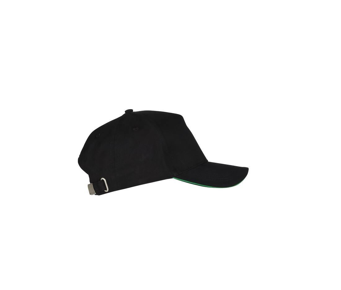 Black&Match 5 Panel Cap