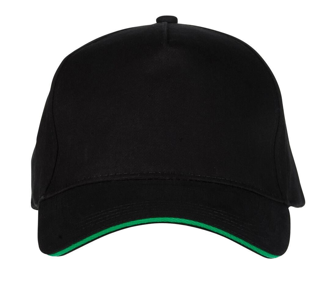 Black&Match 5 Panel Cap