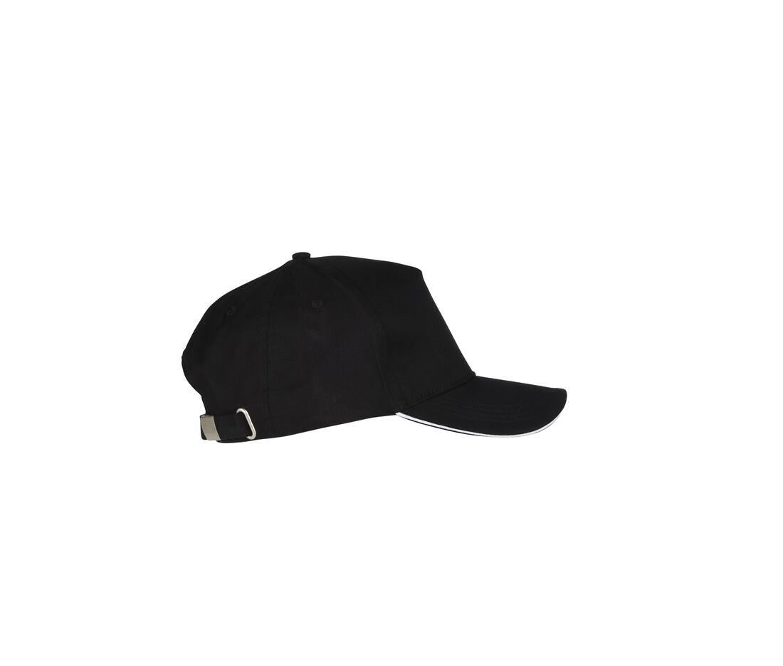 Black&Match 5 Panel Cap