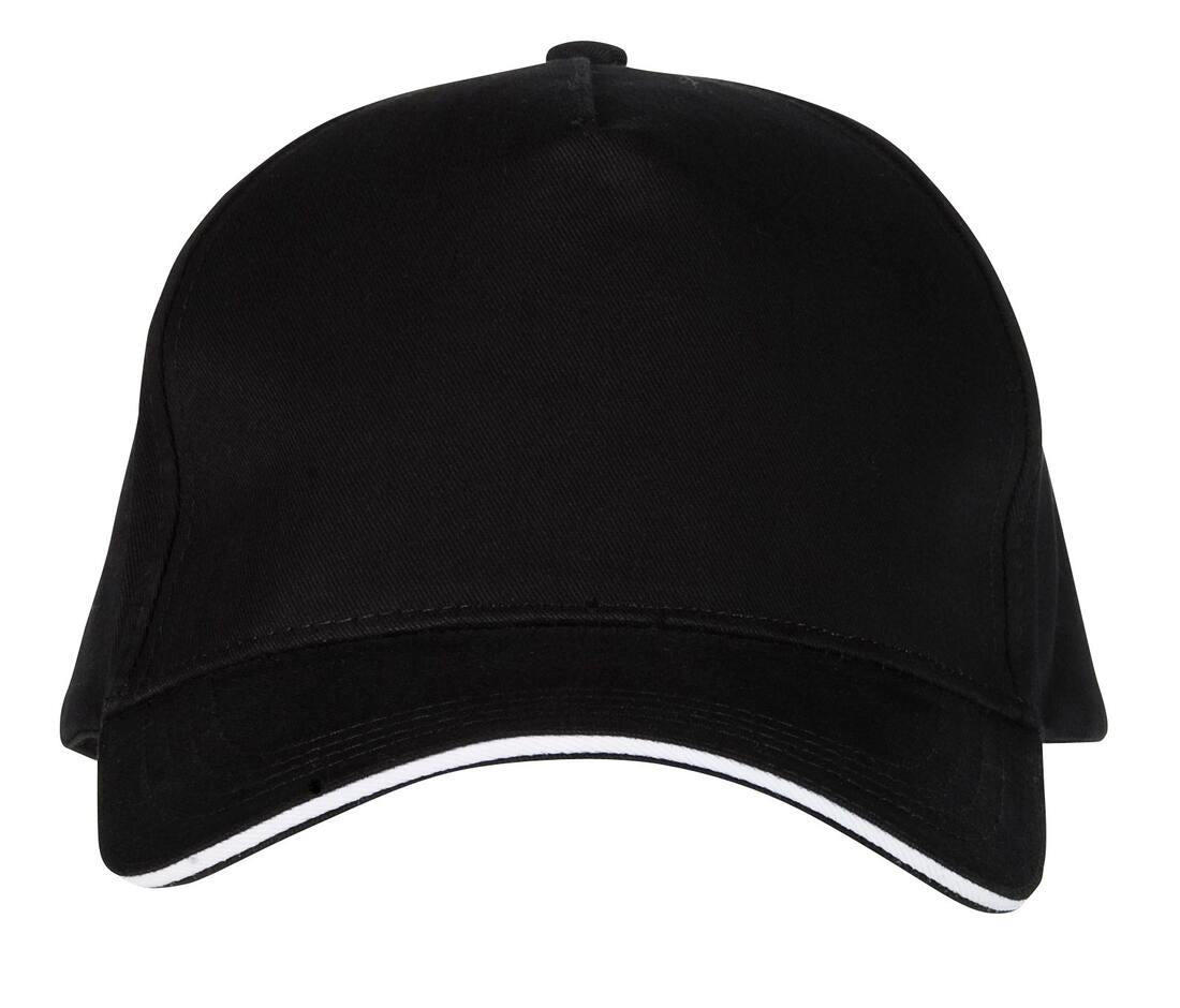 Black&Match 5 Panel Cap