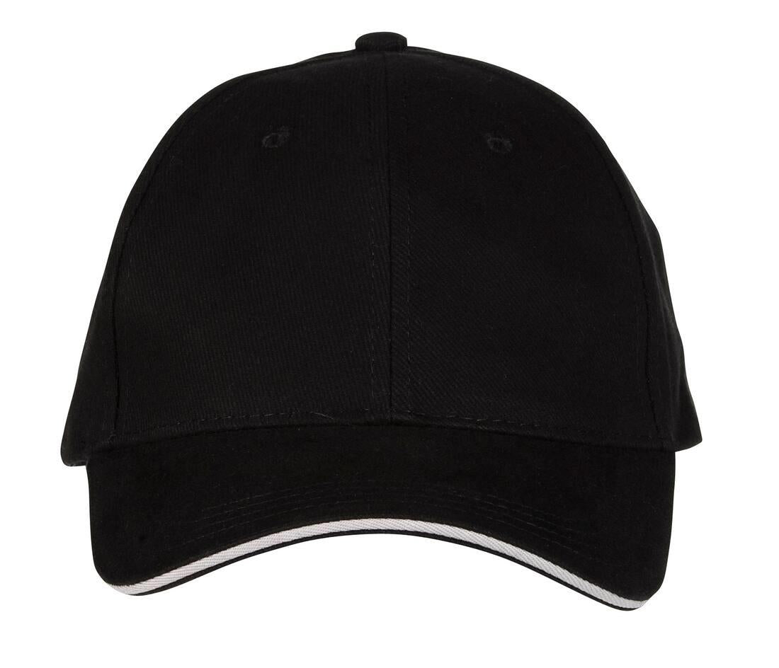 Black&Match 6 Panel Cap