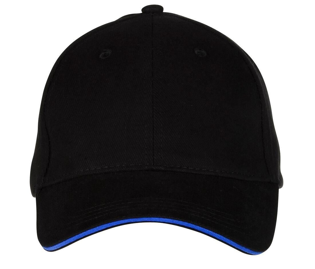 Black&Match 6 Panel Cap