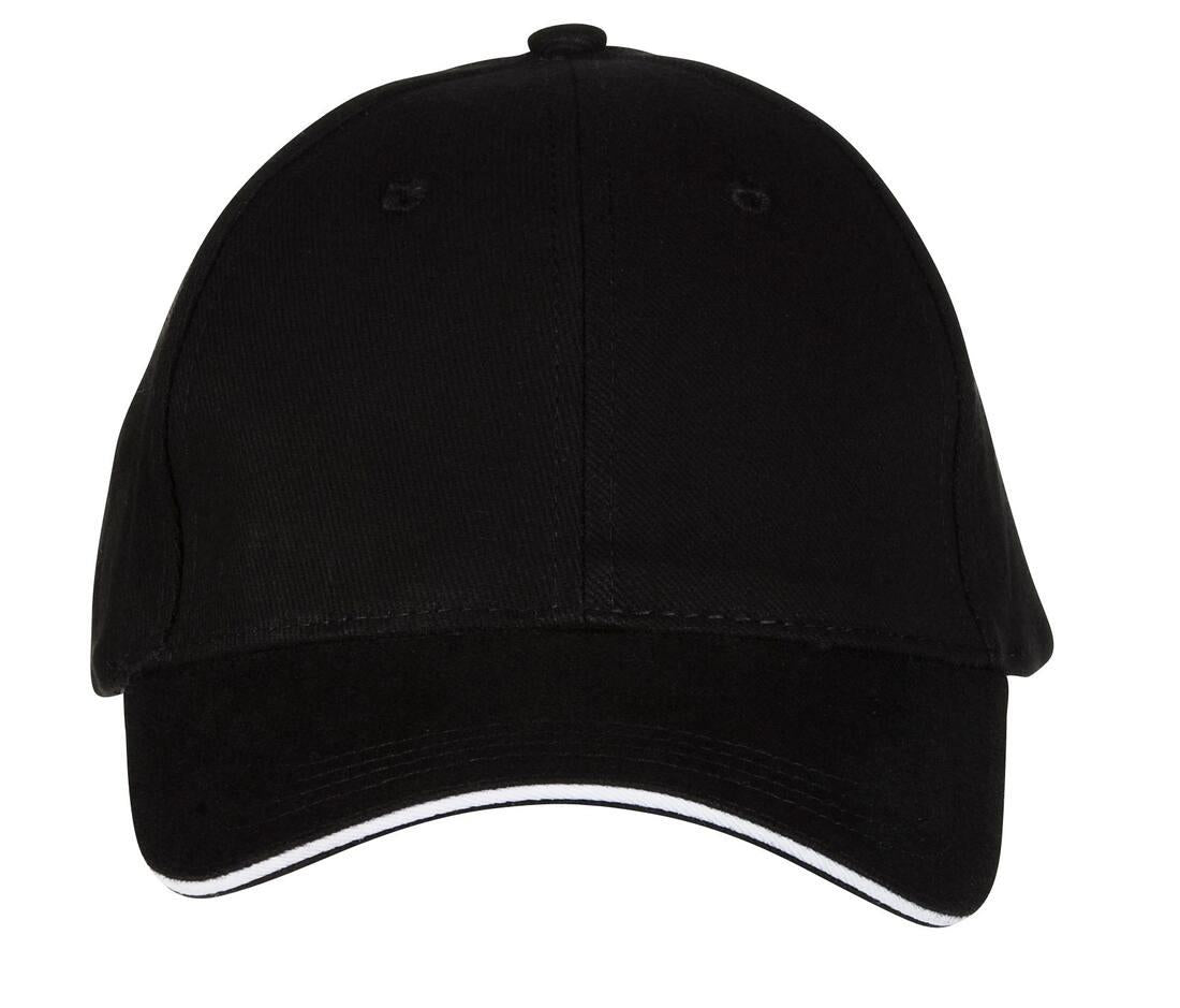 Black&Match 6 Panel Cap