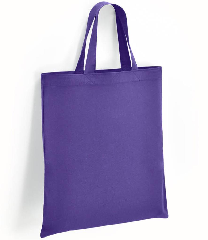 Cotton Short Handle Shopper
