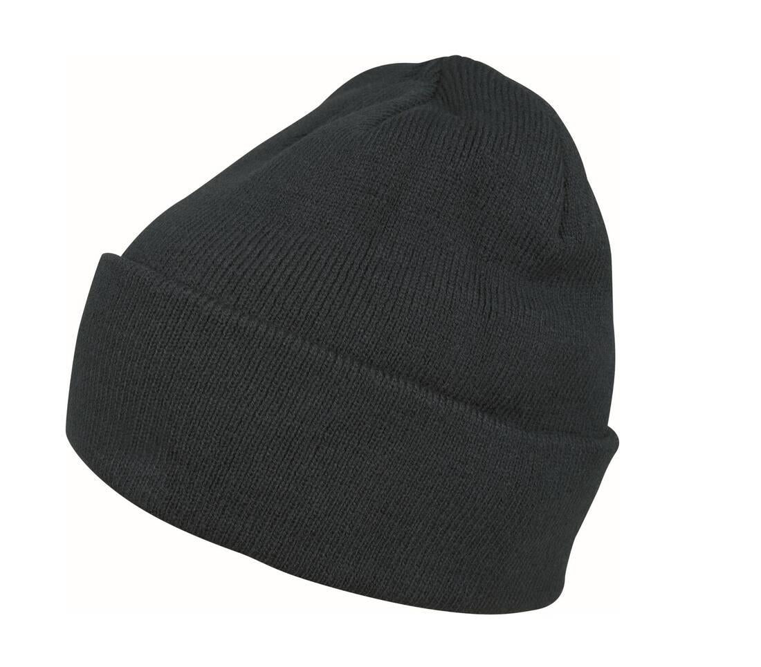 Build Your Brand Heavy Knit Beanie