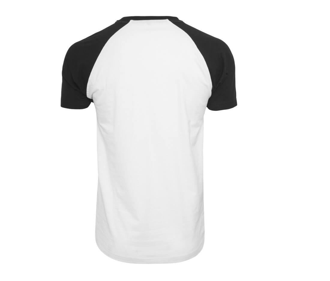 Build Your Brand Raglan Contrast T-shirt