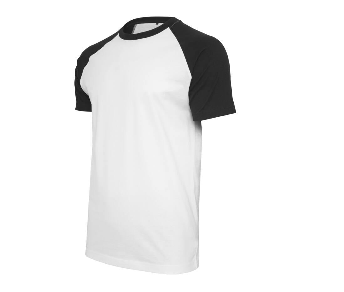 Build Your Brand Raglan Contrast T-shirt