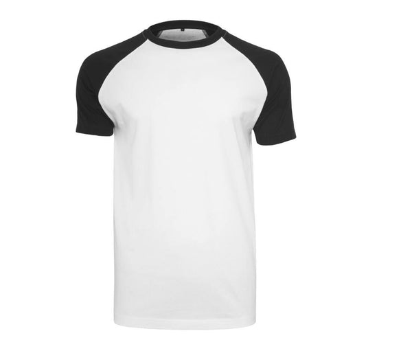 Build Your Brand Raglan Contrast T-shirt