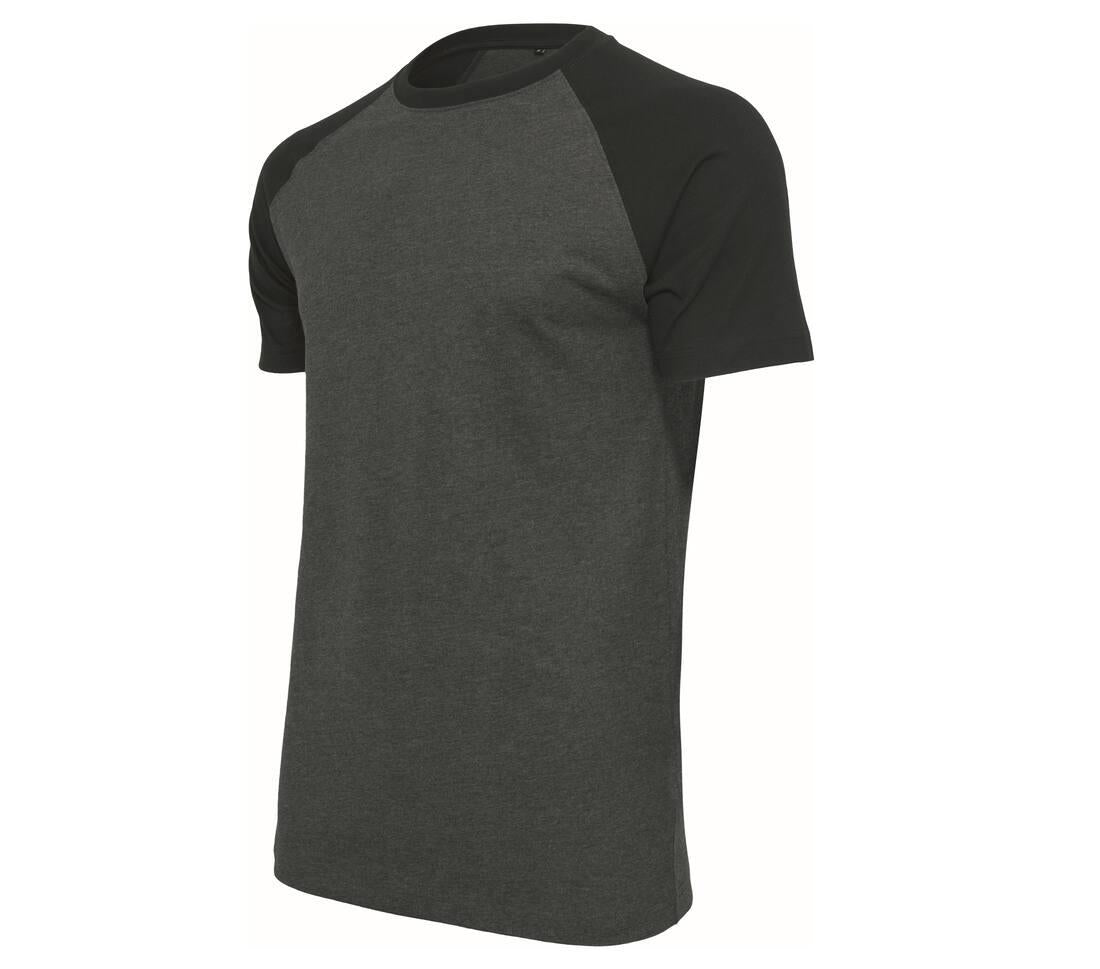 Build Your Brand Raglan Contrast T-shirt