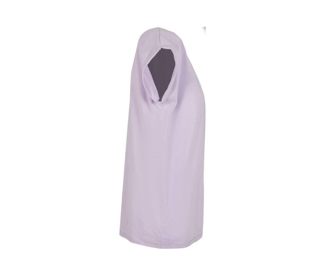 Build Your Brand Ladies Extended Shoulder T-shirt
