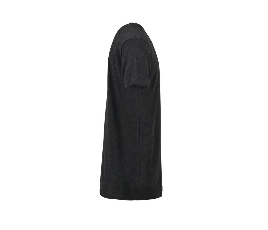 Build Your Brand Shaped Long T-shirt