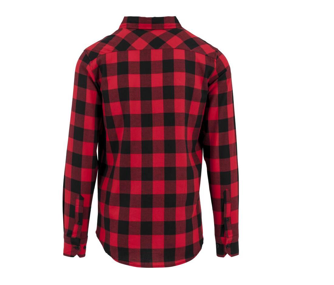 Build Your Brand Checked Flanell Shirt