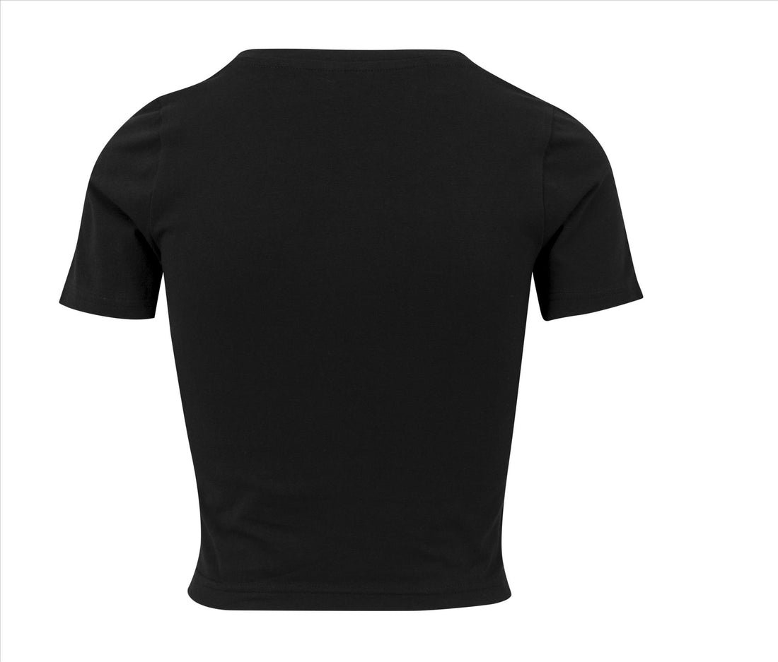 Build Your Brand Ladies Cropped T-shirt