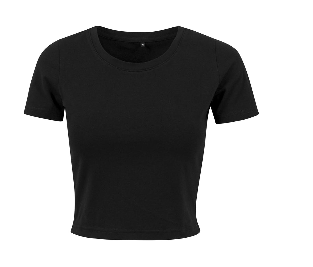 Build Your Brand Ladies Cropped T-shirt