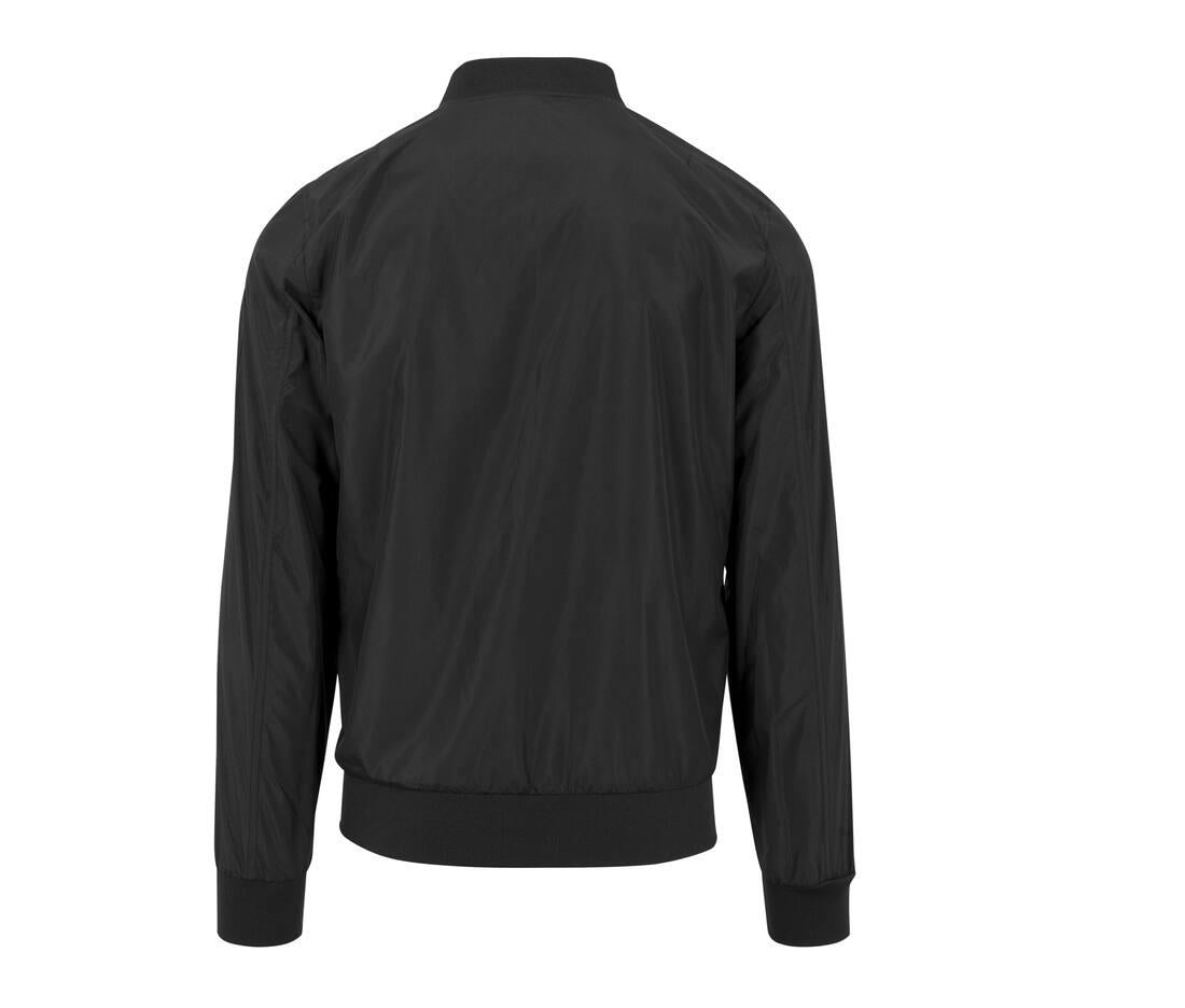Build Your Brand Nylon Bomber Jacket
