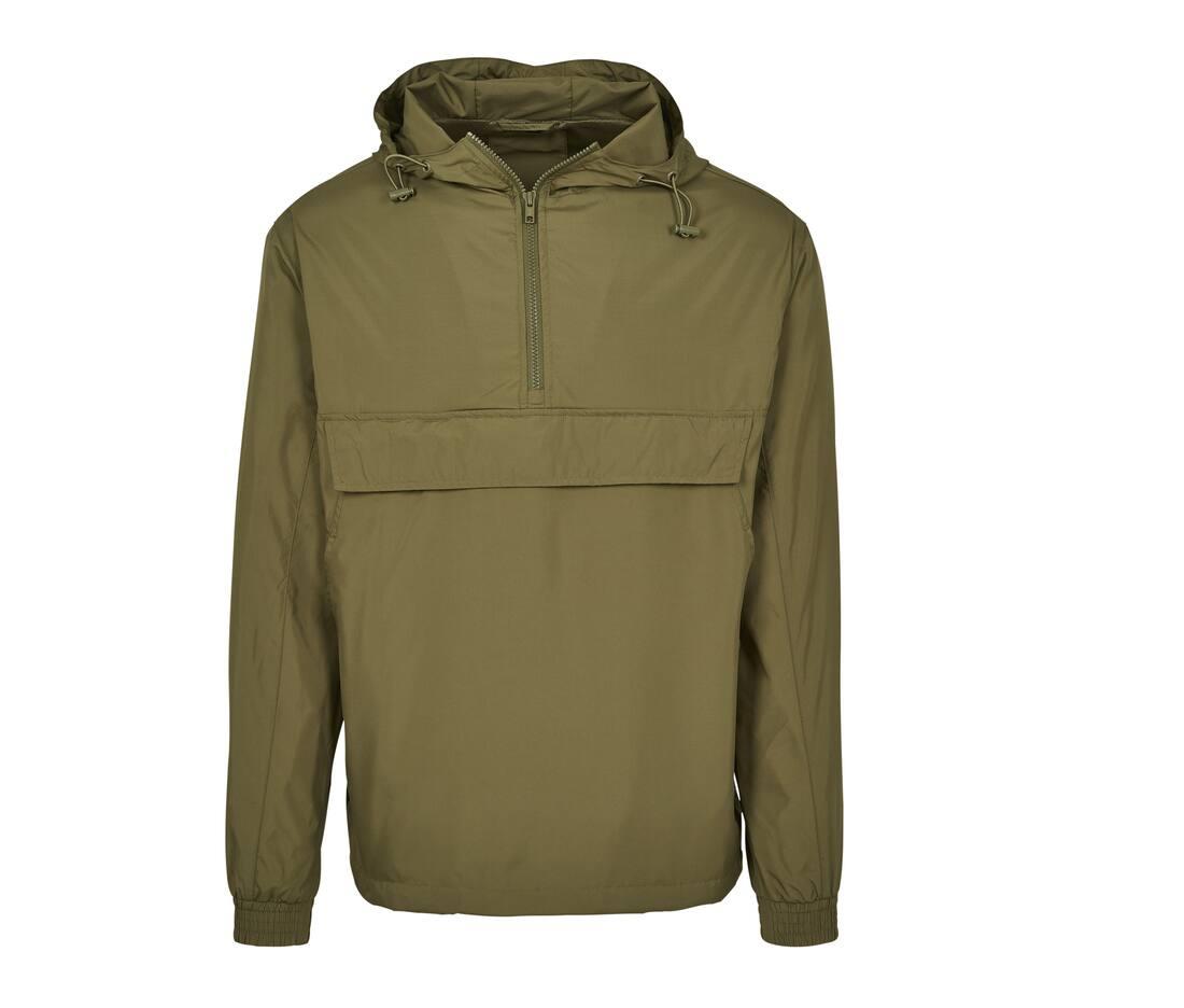 Build Your Brand Basic Pull Over Jacket
