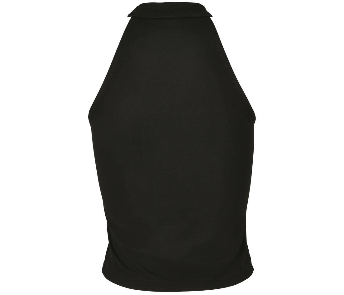 Build Your Brand Ladies Turtleneck Short Top