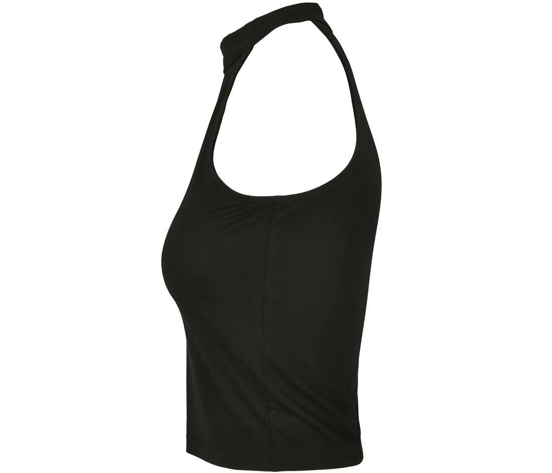 Build Your Brand Ladies Turtleneck Short Top