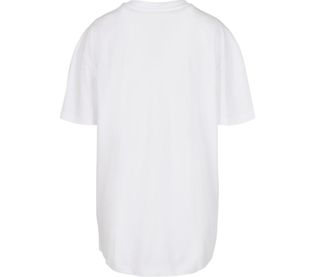 Build Your Brand Ladies Oversized Boyfriend T-shirt