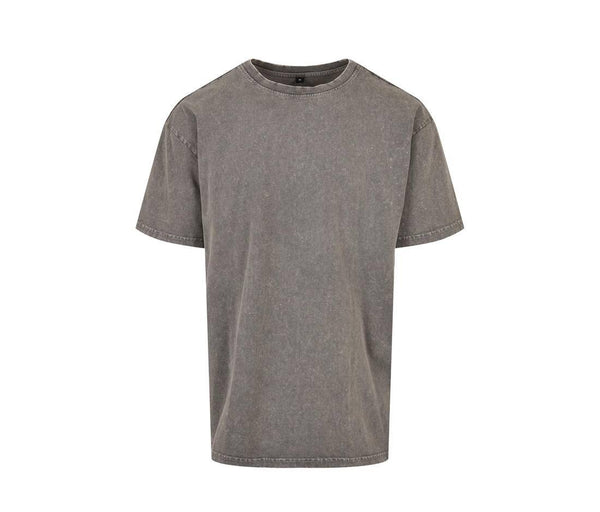 Build Your Brand Acid Washed Heavy Oversized T-shirt