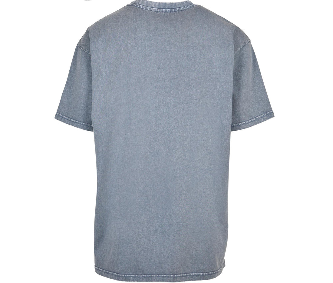 Build Your Brand Acid Washed Heavy Oversized T-shirt