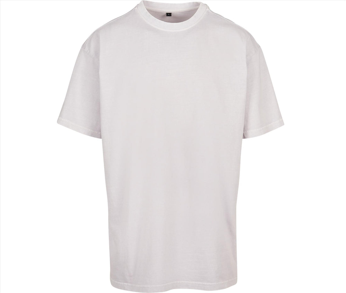 Build Your Brand Acid Washed Heavy Oversized T-shirt