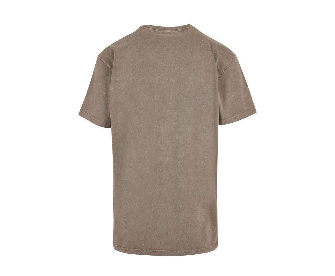 Build Your Brand Acid Washed Heavy Oversized T-shirt