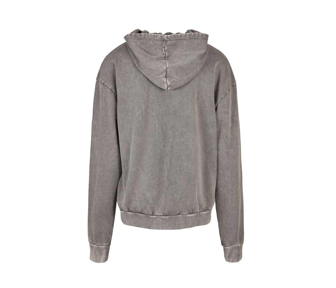 Build Your Brand Acid Washed Oversized Hoodie