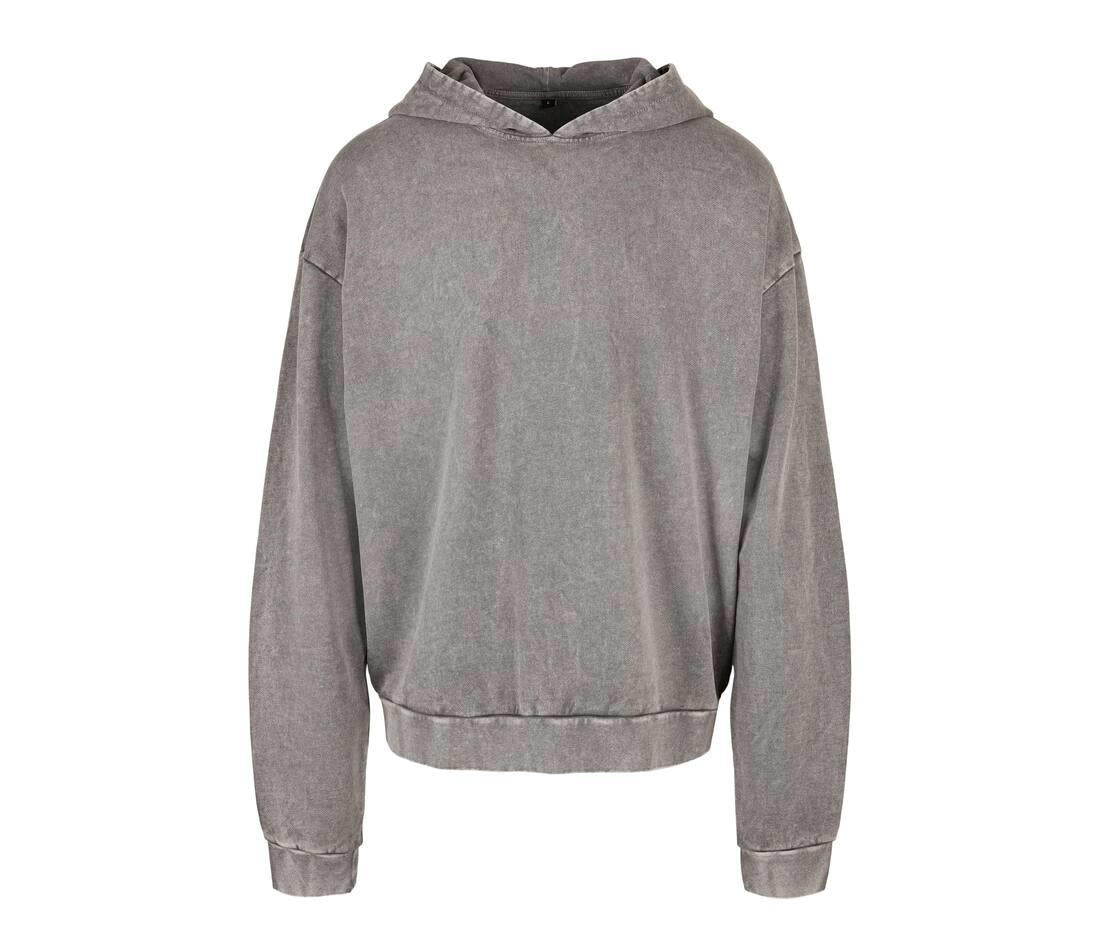 Build Your Brand Acid Washed Oversized Hoodie