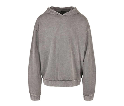 Build Your Brand Acid Washed Oversized Hoodie