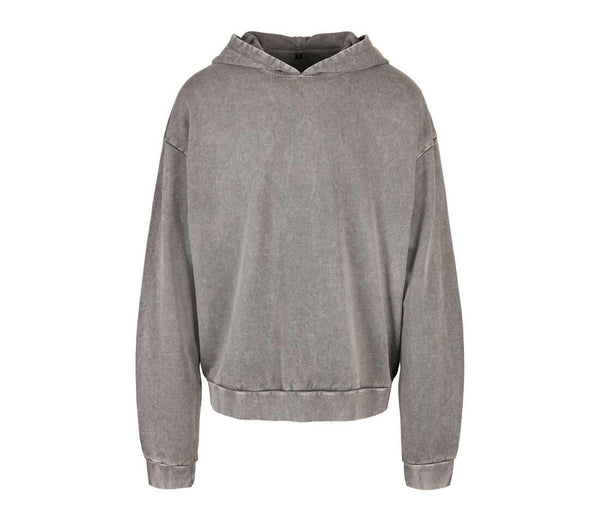 Build Your Brand Acid Washed Oversized Hoodie