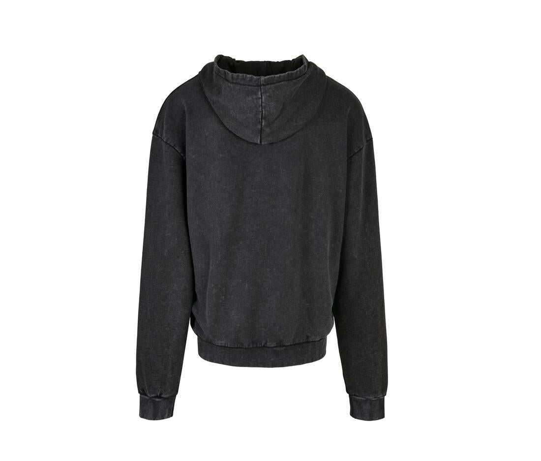 Build Your Brand Acid Washed Oversized Hoodie