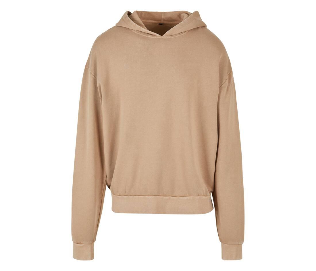 Build Your Brand Acid Washed Oversized Hoodie
