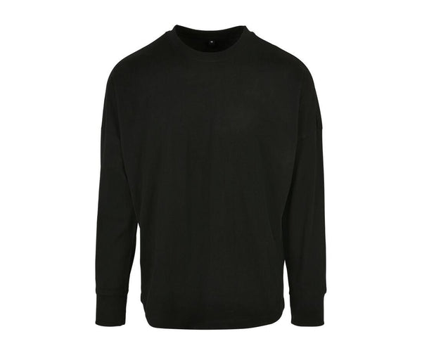Build Your Brand Oversized Cut On Sleeve Longsleeve