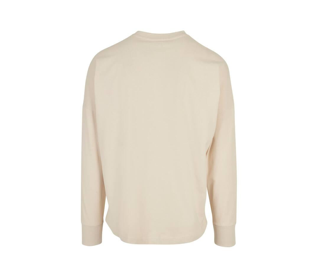 Build Your Brand Oversized Cut On Sleeve Longsleeve