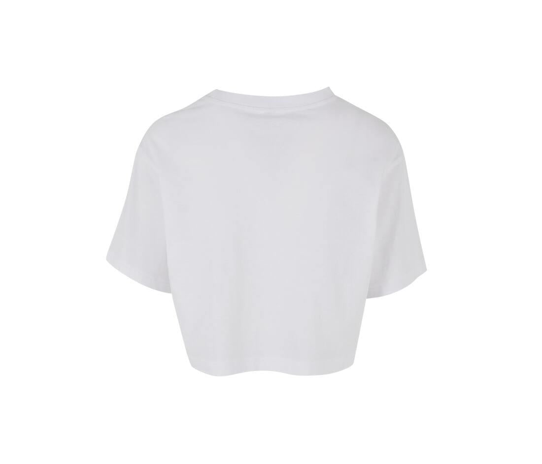 Build Your Brand Ladies Short Oversized T-shirt