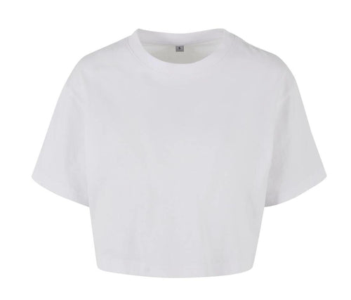 Build Your Brand Ladies Short Oversized T-shirt