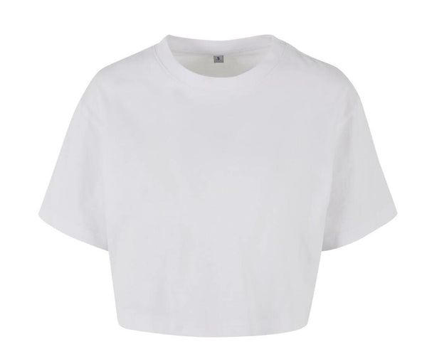 Build Your Brand Ladies Short Oversized T-shirt